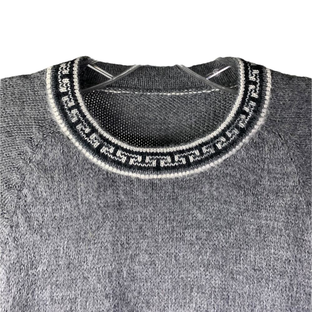 100% Alpaca Made in Peru Women's Hand Made Sweater Jumper Size S Pullover Soft - Picture 2 of 5